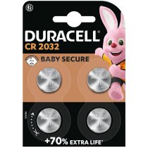 Батарейка специальная щелочная DURACELL DL2032 DSN уп. 4шт.