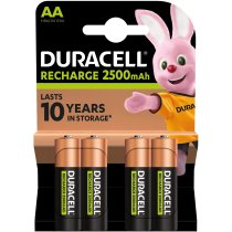 Акумулятор DURACELL HR6 (AA) 2500 mAh 4шт. в упаковці