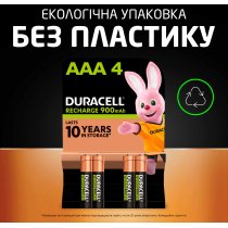 Акумулятор DURACELL HR03 (AAA) 900mAh 4шт. в упаковці