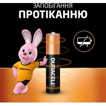 Батарейка лужна DURACELL AAA MN2400 2шт. в упаковці