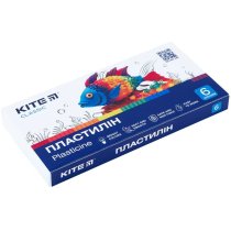 Пластилін, 6 кольорів, 120 г. Kite Classic