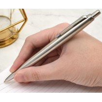 Ручка кулькова Parker Jotter Ukraine сталь З Україною в серці