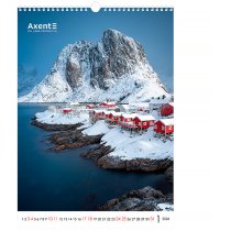 Календарь настольный А3 2026 р., Landscapes
