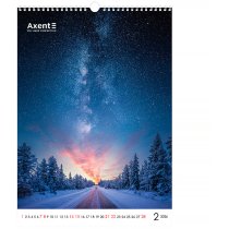 Календарь настольный А3 2026 р., Landscapes