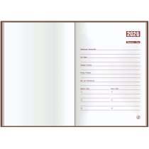 Ежедневник датированный 2026, BASIC, зеленый, А5