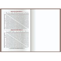 Щоденник датований 2026, CROSS, червоний, А5, м'яка обкладинка з гумкою