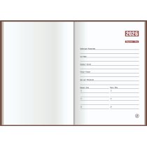 Щоденник датований 2026, OFFICE, синій, А5