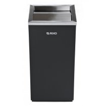 Корзина для мусора с поворотной крышкой. Rixo Solido WB056BL