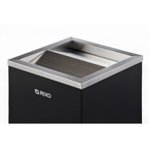 Корзина для мусора с поворотной крышкой. Rixo Solido WB056BL