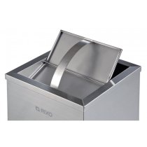 Корзина для мусора с поворотной крышкой. Rixo Solido WB056SL