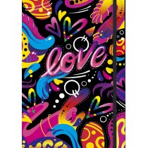 Блокнот для эскизов А5, 80л., без линирования, кремовый блок, 90г/м2, софт тач