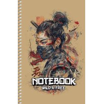 Тетрадь для записей, спираль, А5/96л., в клетку, кремовый блок, 70г/м2, крафт, ВД-лак, Student