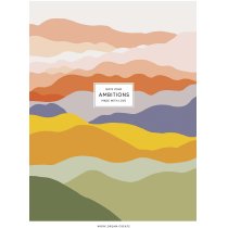 Зошит загальний, скоба, А4/80арк., у клітинку, білий блок, 70г/м2, картон, виб.УФ-лак, Student