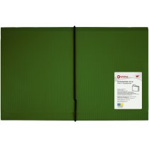 Папка з розширенням, А5, OPTIMA, 600 мкм, фактура 