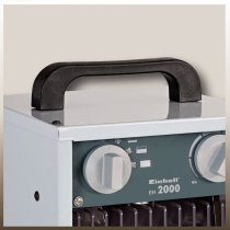 Обогреватель электрический Einhell EH 2000, 2кВт, 20м кв., нагрев. элемент тэн, переносной, IP24, се