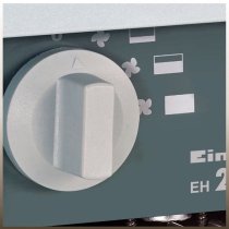 Обогреватель электрический Einhell EH 2000, 2кВт, 20м кв., нагрев. элемент тэн, переносной, IP24, се