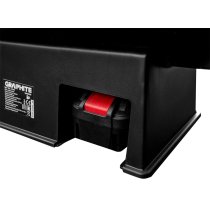 Тепловая пушка газовая GRAPHITE, аккумуляторная 18В, 15кВт, 120м кв, 320м куб/ч, IP24, чёрный