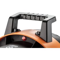 Тепловая пушка электрическая Neo Tools, 2в1, 2.4кВт, 35-50м кв, 460м куб/ч, ручная регулировка, чёрн