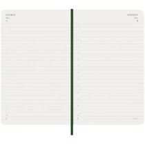 Дневник Moleskine 2026, 13 х 21 см средний / Миртовый Зеленый Мягкий