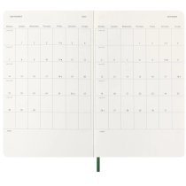 Щоденник Moleskine 2026, 13 х 21 см середній / Миртовий Зелений М’який