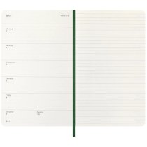 Щотижневик Moleskine, 13 х 21 см 2026 середній / Миртовий Зелений М’який