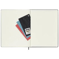 Еженедельник Moleskine, 19 х 25 см 2026 большой / Черный