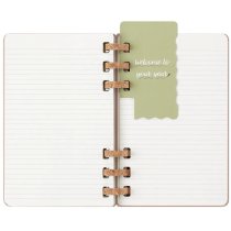 Еженедельник Moleskine, 13 х 21 см 2026 Spiral средний / миндальный