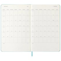 Щотижневик Moleskine, 13 х 21 см 2026 середній / Аквамарин