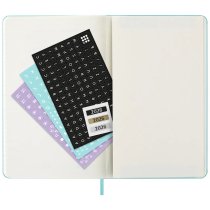 Щотижневик Moleskine, 13 х 21 см 2026 середній / Аквамарин