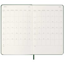 Щоденник Moleskine 2026, 13 х 21 см середній / Миртовий Зелений
