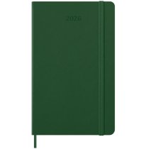 Щоденник Moleskine 2026, 13 х 21 см середній / Миртовий Зелений