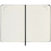 Дневник Moleskine 2026, 9 х 14 см карманный / Черный
