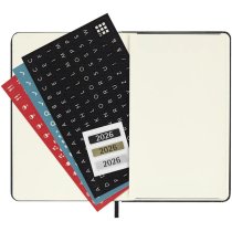 Щоденник Moleskine 2026, 9 х 14 см кишеньковий / Чорний