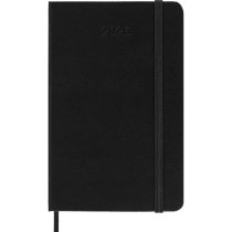 Щоденник Moleskine 2026, 9 х 14 см кишеньковий / Чорний