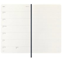 Щотижневик Moleskine, 13 х 21 см 2026 середній / Сапфір М’який