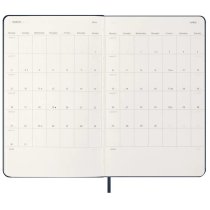 Еженедельник Moleskine, 13 х 21 см 2026 средний / Сапфир