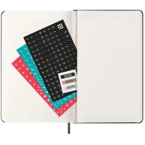 Щотижневик Moleskine, 19 х 25 см 2026 PRO Вертикальний середній / Чорний