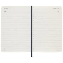 Дневник Moleskine 2026, 9 х 14 см карманный / Сапфир Мягкий