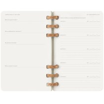 Еженедельник Moleskine, 13 х 21 см 2026 Spiral средний / Черный мягкий