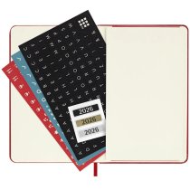Щоденник Moleskine 2026, 9 х 14 см кишеньковий / Червоний