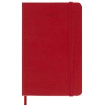 Щоденник Moleskine 2026, 9 х 14 см кишеньковий / Червоний