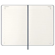 Дневник Moleskine 2026, 13 х 21 см средний / Сапфир