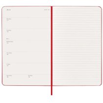 Щотижневик Moleskine, 13 х 21 см 2026 середній / Червоний