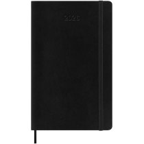 Щоденник Moleskine, 13 х 21 см 2026 середній / Чорний М’який