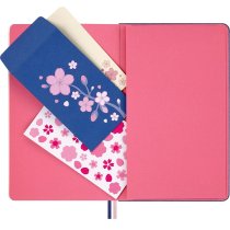 Щотижневик Moleskine, 13 х 21 см 2025-2026 Sakura середній / Синій