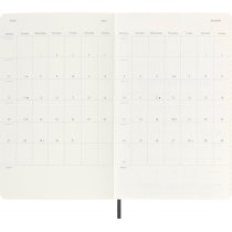 Еженедельник Moleskine, 13 х 21 см 2025-2026 средний / Черный Мягкий