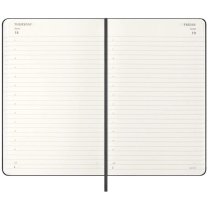 Дневник Moleskine, 13 х 21 см 2026 средний / Черный