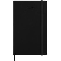 Щоденник Moleskine, 13 х 21 см 2026 середній / Чорний