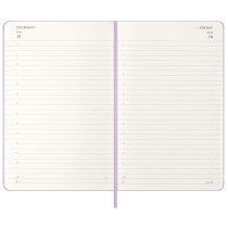 Щоденник Moleskine 2026, 13 х 21 см середній / Бузковий