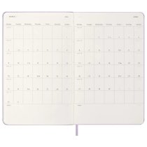 Щоденник Moleskine 2026, 13 х 21 см середній / Бузковий